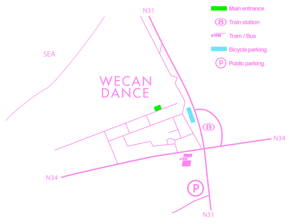 How to get there 1 WCD25 Map DAY